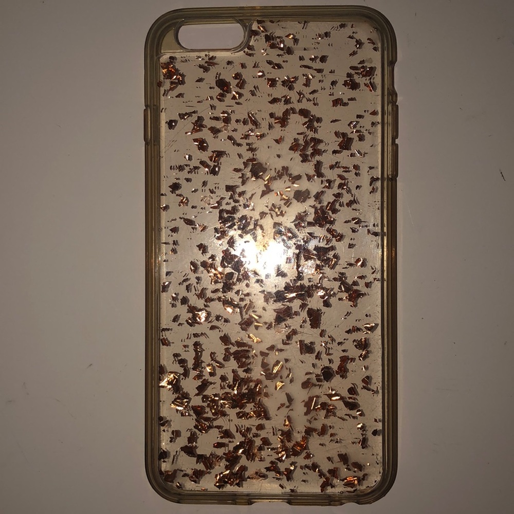 Gold specks iPhone 8+ case